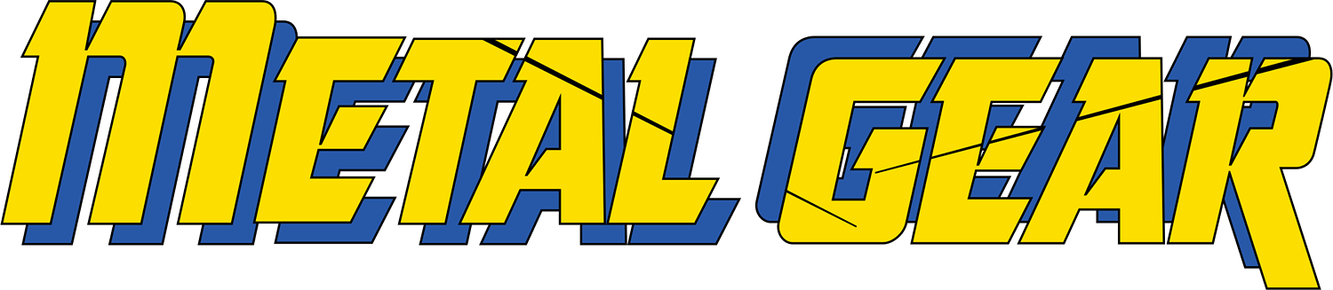 Metal Gear logo for NES